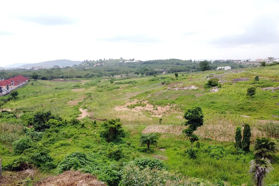 Aerial view of Patnasonic Estate, Mbora